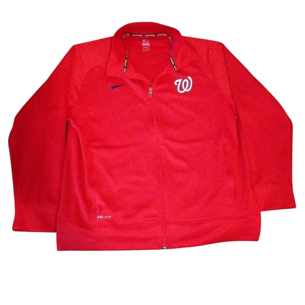 Red Nike Zip-Up Jacket